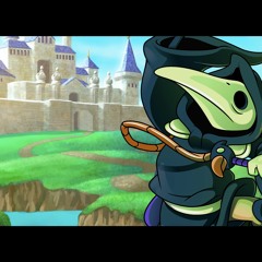 Plague Knight in Hyrule Castle (Shovel Knight x Zelda: A Link Between Worlds Mashup)