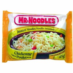 Living on Mr. Noodles...Again