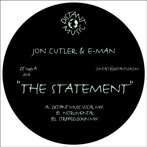 Jon Cutler & E-Man - The Statement (Clip)