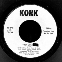 Konk - Your Life (Petko Turner Edit - New York City Underground Disco New Wave  Post Punk )