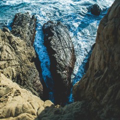 Clifftop waves, Scotland, May 1993
