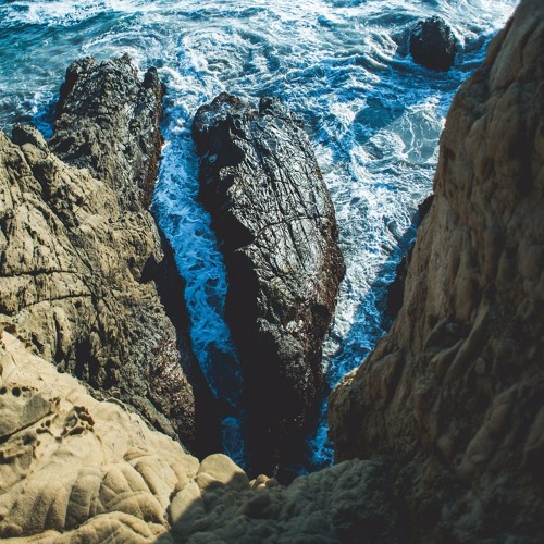 Clifftop waves, Scotland, May 1993