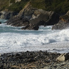 Cornish cove, Kynance Cove, Cornwall, March 1996