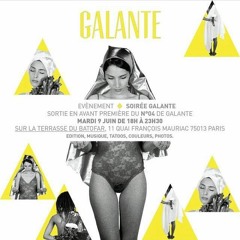 GALANTE fanzine #4 - Le Batofar@MarkusȻhaak