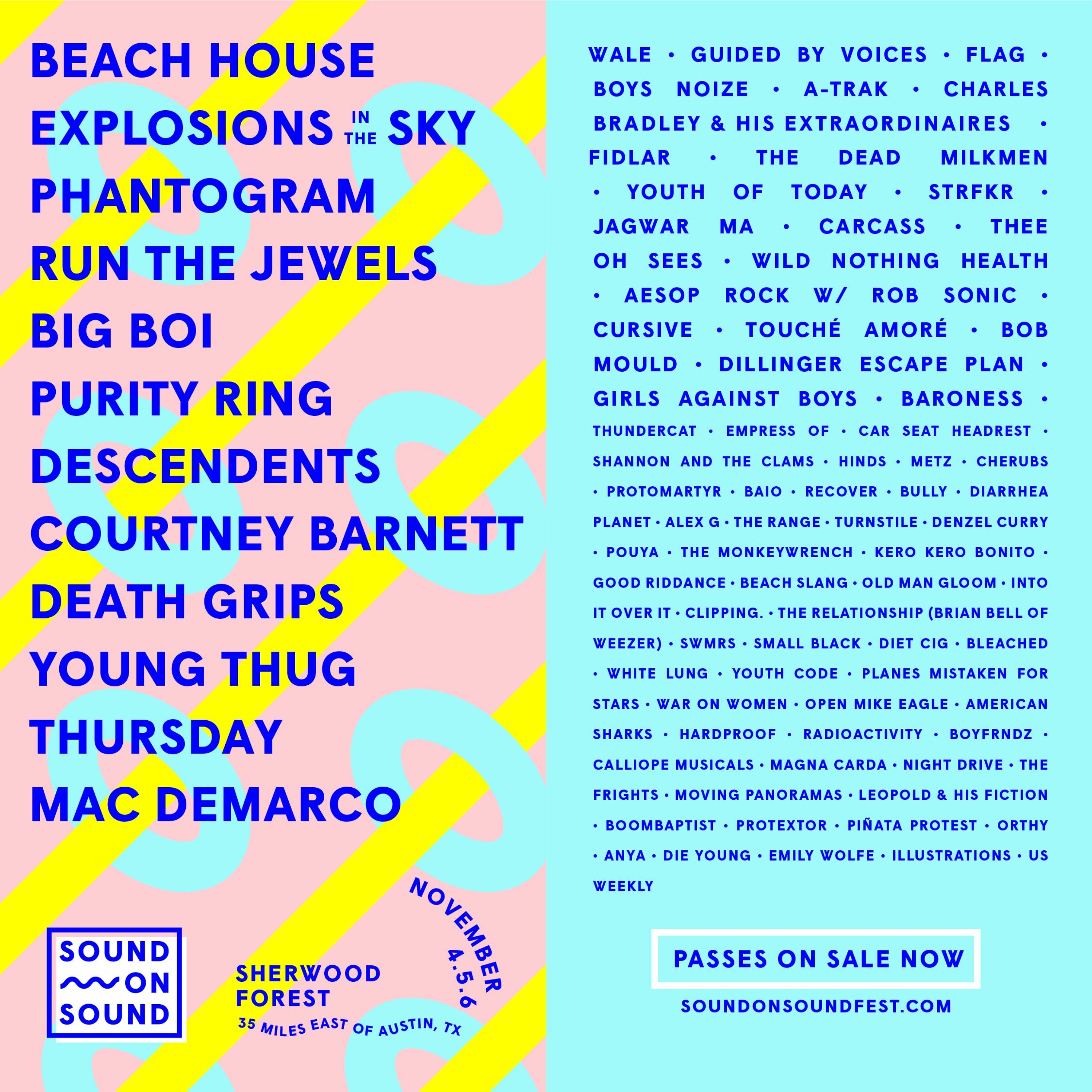Pushermania's Playlist Sound on Sound Fest Preview Special! episode artwork