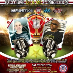 NICKY BLACKMARKET AND MC FATMAN D BIRTHDAY BASH: Mac D competition Entry.