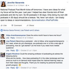 NaPodPoMo 2016-2: Answering Podcast Questions