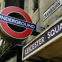 A walk from Leicester Square station toward Northern Line (High Barnet) platform