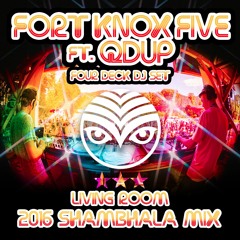 Fort Knox Five ft. Qdup - Four Deck DJ Set - Shambhala Living Room 2016