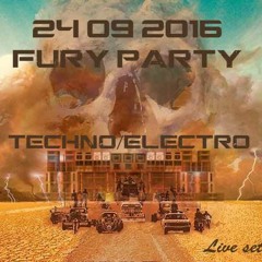 Live set Fury Party 24/09/2016
