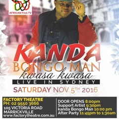 Afrika Connexions- Kanda Bongo Man Interview 30-10- 2016