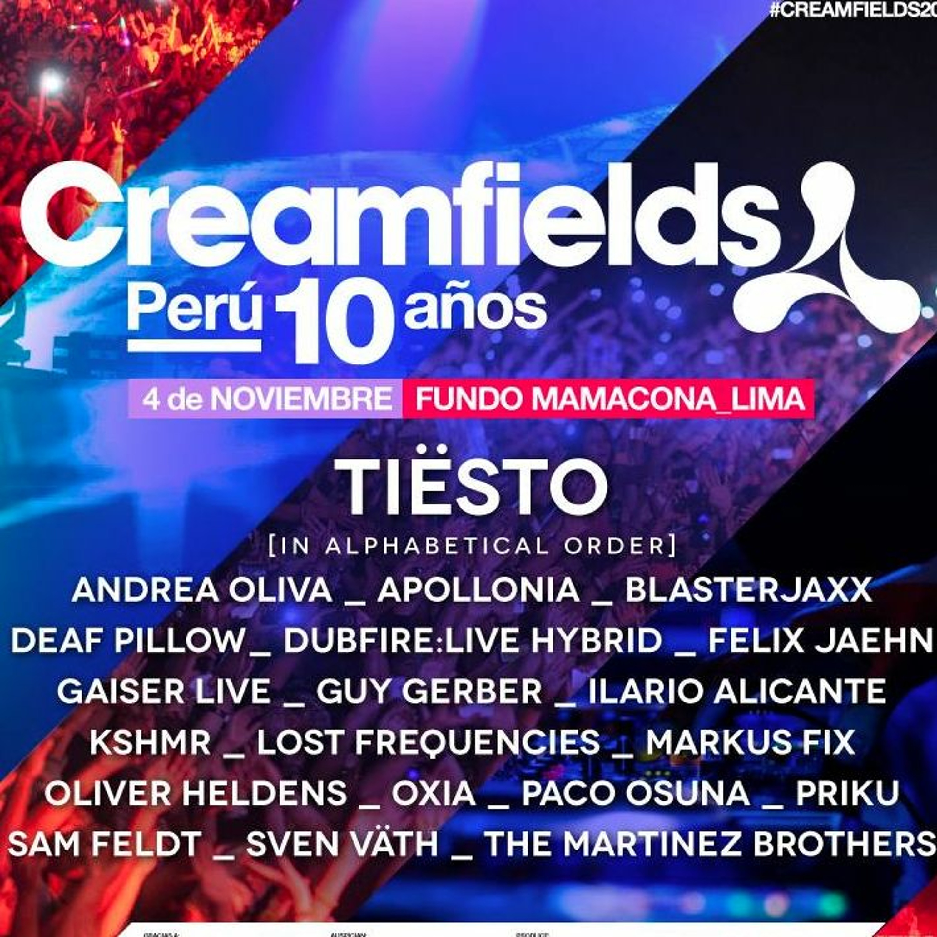 Creamfields Perú 2016 episode artwork
