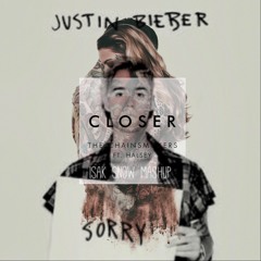 justin bieber X the chainsmokers-closer (isak snow mashup)