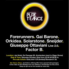Factor B - Live @ Pure Trance ADE [Reconstruction]