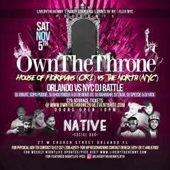 DJ Zack Live @ Native "Own The Throne" NYC vs Orlando