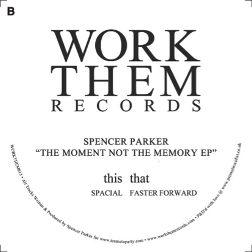 Spencer Parker - Faster Forward [WORKTHEMRECORDS013]