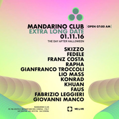 Franz Costa - Extra Long Date 01.11.16 Live At Mandarino Club Ginosa (IT)