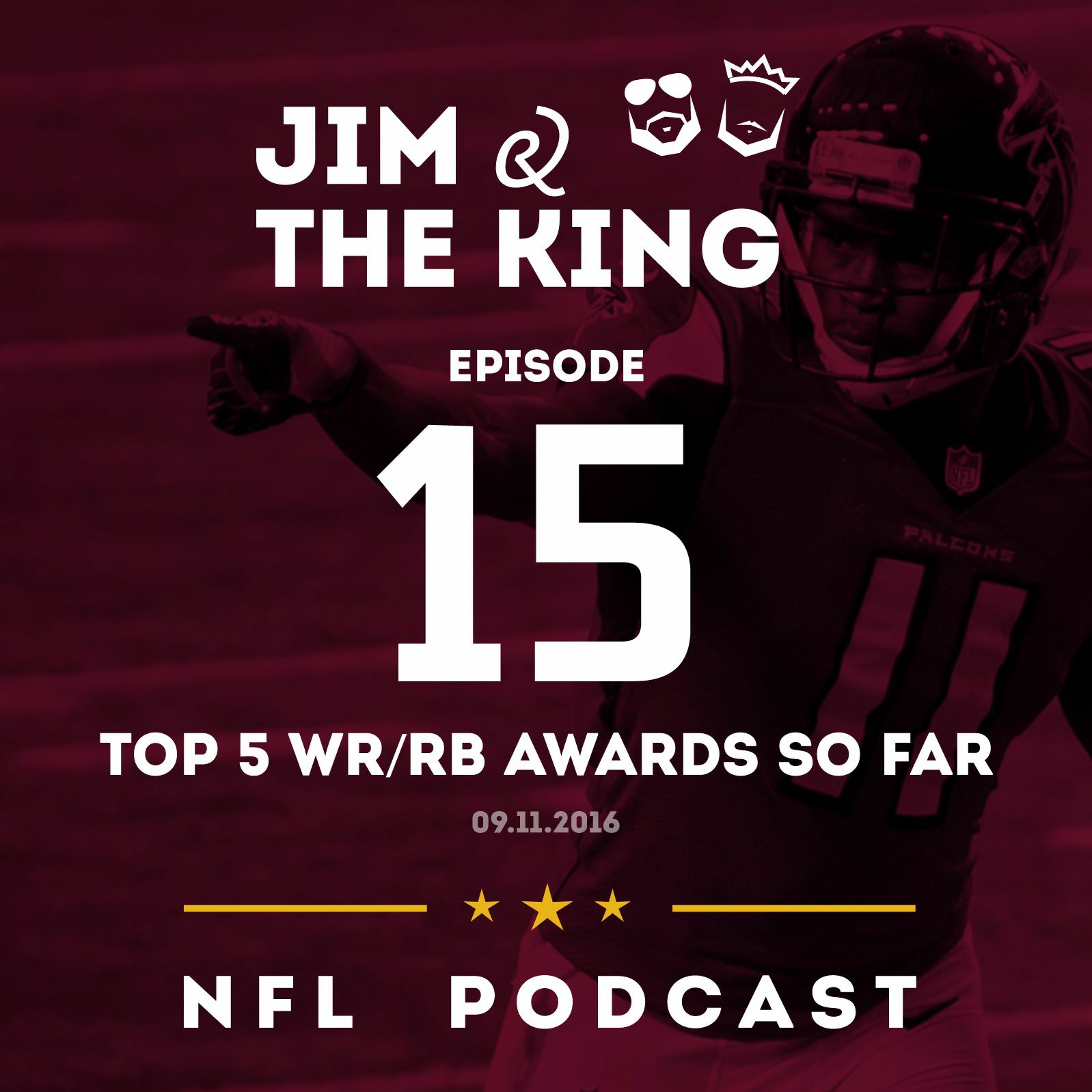 Episode 15: Top 5 WR/RB Awards So Far (09.11.16) episode artwork