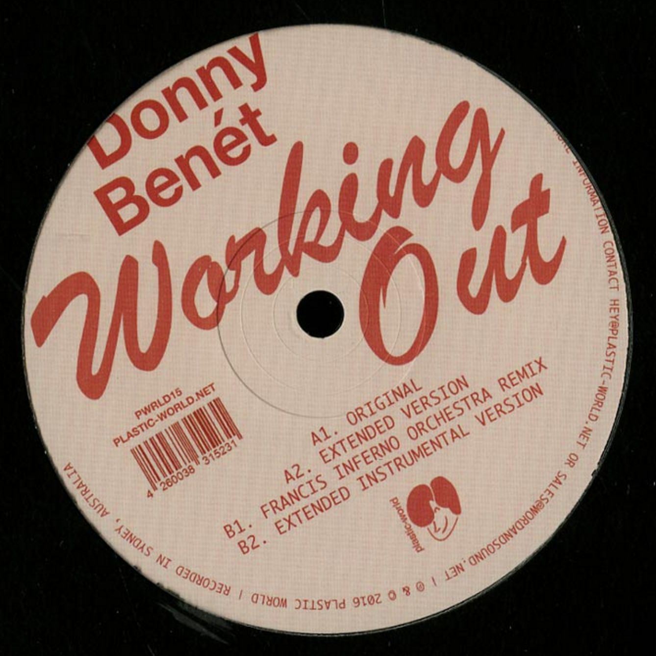 Download Donny Benet - Working Out (FIO's Yarra Bend Reprise)