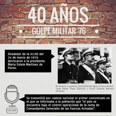 24 De Marzo De 1976 - Comunicado De Las Fuerzas Armadas