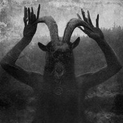 She bends black horns.