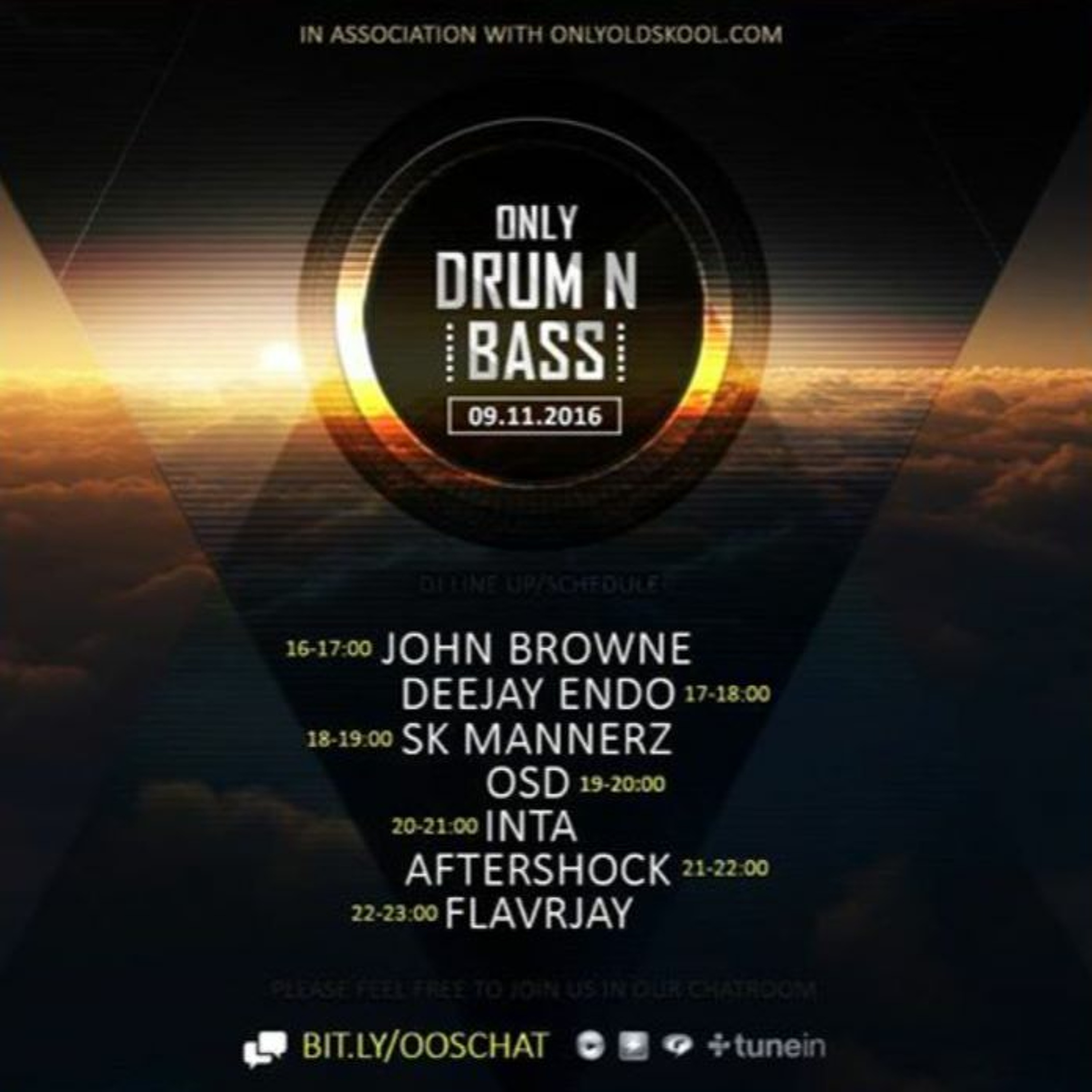 FLavRjay on OOS Radio, Only Drum n Bass Night 09-Nov-16 episode artwork