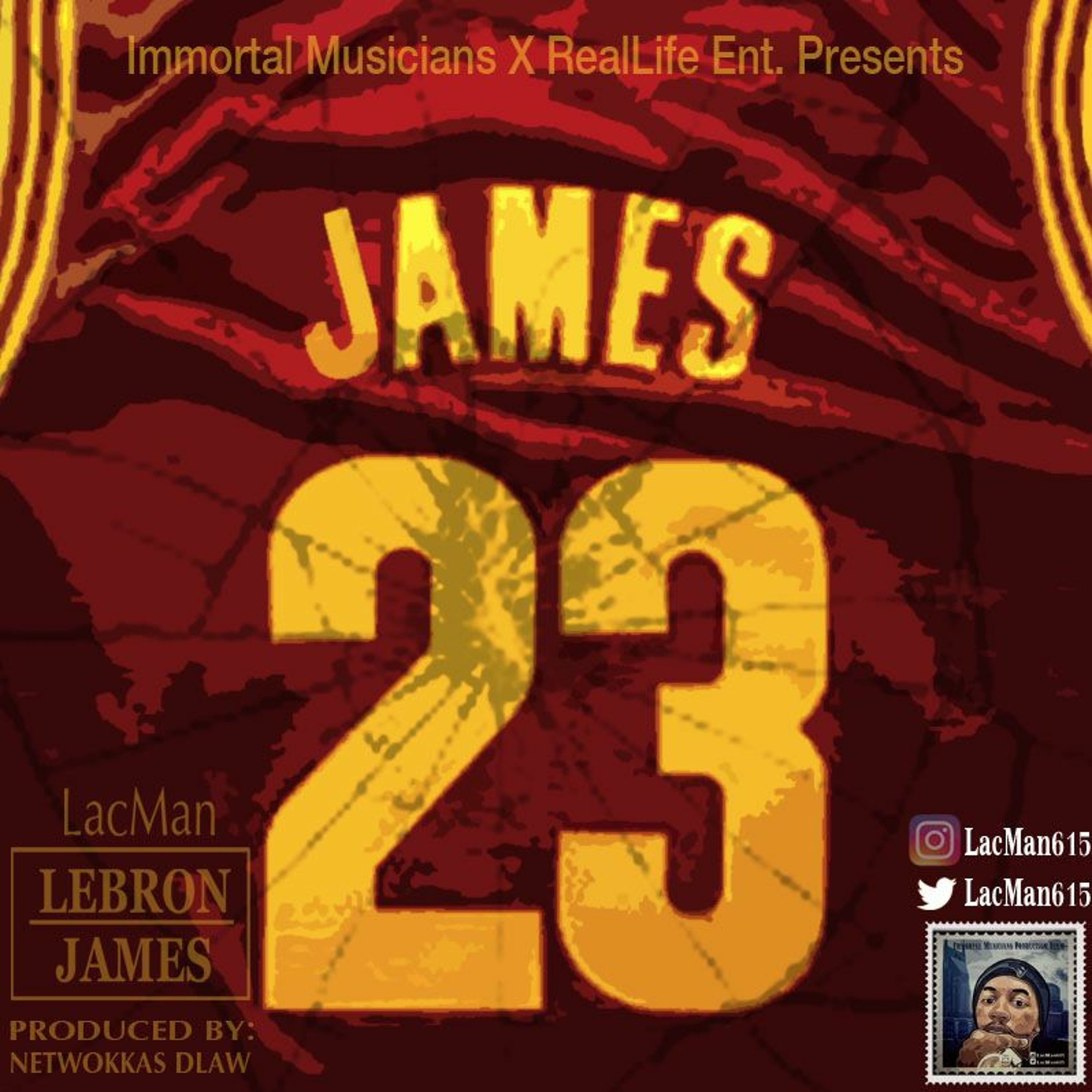 LacMan "Lebron James" episode artwork