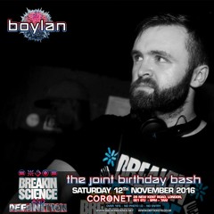 DJ Boylan - Breakin Science & Def:inition Joint Bday Promo Mix 2016