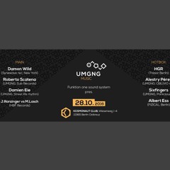 Michael Lasch & Jonathan Ranzinger - Opening UMGNG At Kosmonaut Berlin 28 - 10 - 16