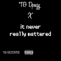 Never Really Mattered To Much To Me