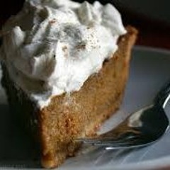 Pumpkin Pie And Whipped Cream