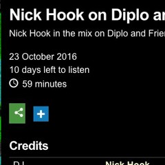 Nick Hook - BBC Diplo & Friends Mix