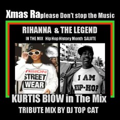Kurtis Blow Feat. Rihanna In The Mix Xmas Raplease Dont Stop The Music Mix DJ Top Cat
