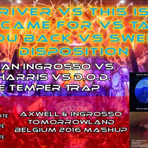 Dark River Vs This Is What You Came For Vs Sweet Disposithion (Axwell Ingrosso Tomorrowland mashup)