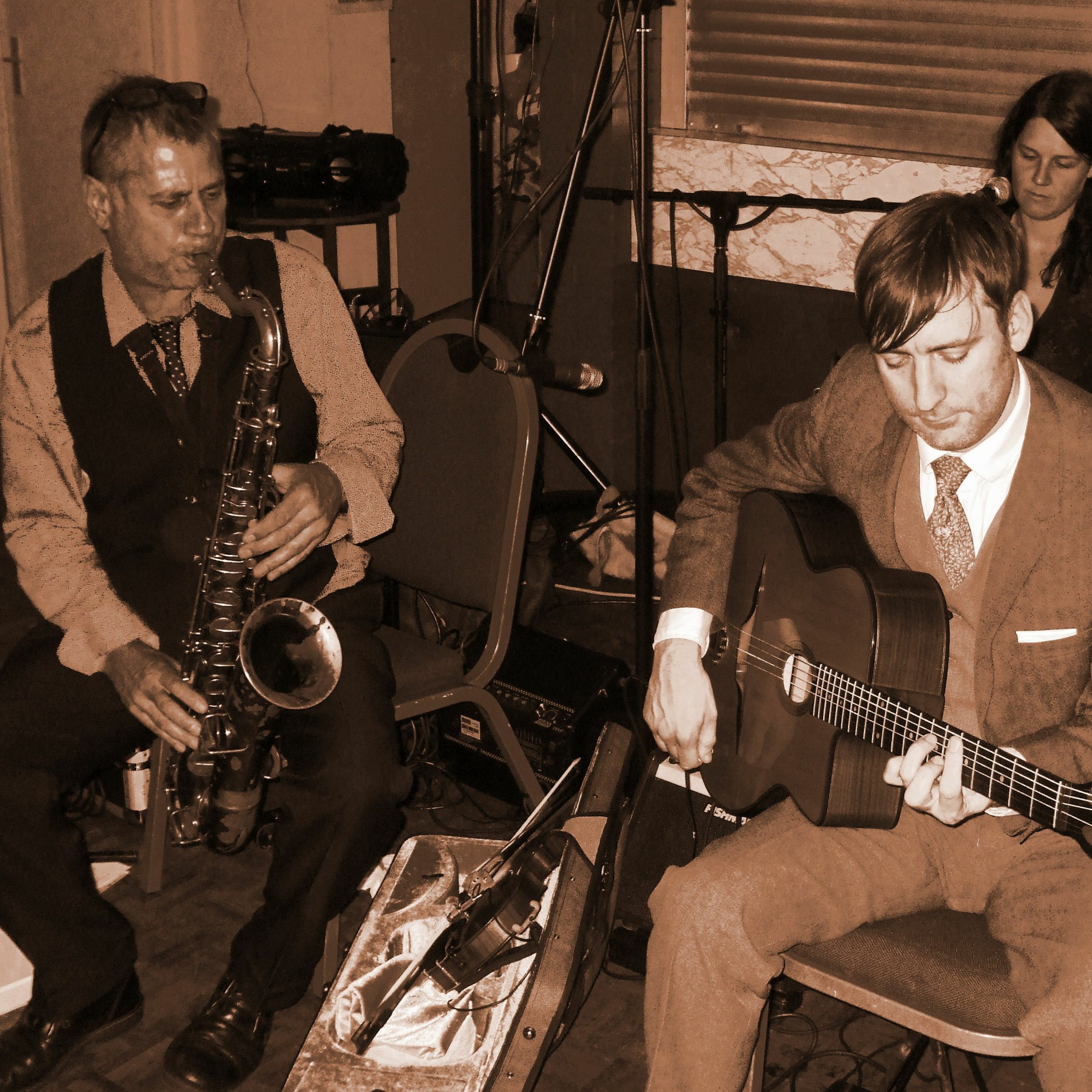 P.J.Cafe J'attendrai - Sax and Guitar Solos - Feliks Tabis and AC.Wood episode artwork