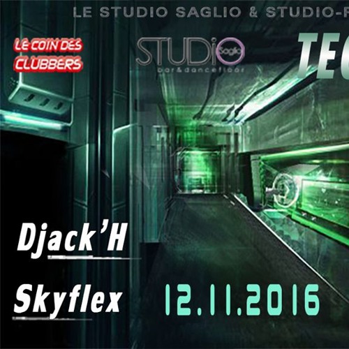 DJackh Techno Code 3 Miss Tricky 12.11.16@Studio Saglio Strasbourg