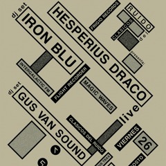 Iron Blu @ Moog presents Clasicos Del Ruido Night #08 (2016_08_26)