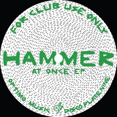 Optimo Music Disco Plate Nine - Hammer - At Once (Club Use Only) 12" EP (sampler)