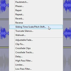 learned a new thing about audacity today