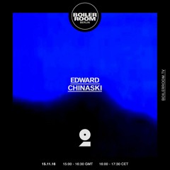 Edward Boiler Room Berlin Studio DJ Set