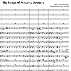Sullivan: The Pirates of Penzance Overture - Arranged by Ted R. Marcus for Concert Band