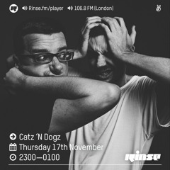 Rinse FM Podcast - Catz 'N Dogz - 17th November 2016
