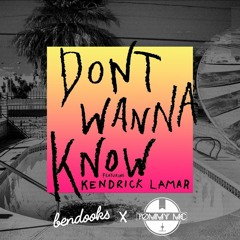 Maroon 5 Feat Kendrick Lamar - Don't Wanna Know (Tommy Mc x Ben Dooks Bootleg) - HIT BUY 4 FREE DL