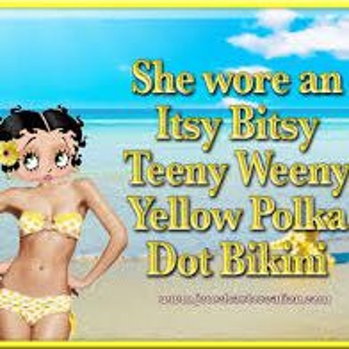 novedad comunicación cine Stream Brian Hyland - Itsy Bitsy Teenie Weenie Yellow Polka Dot Bikini by  Raghda Hamed Saleh εϊз | Listen online for free on SoundCloud