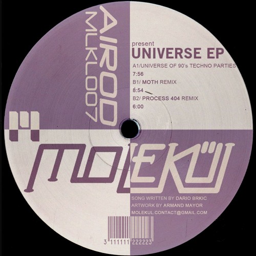 AIROD - Universe Of 90's Techno Parties (Process 404 Remix) [MLKL007]