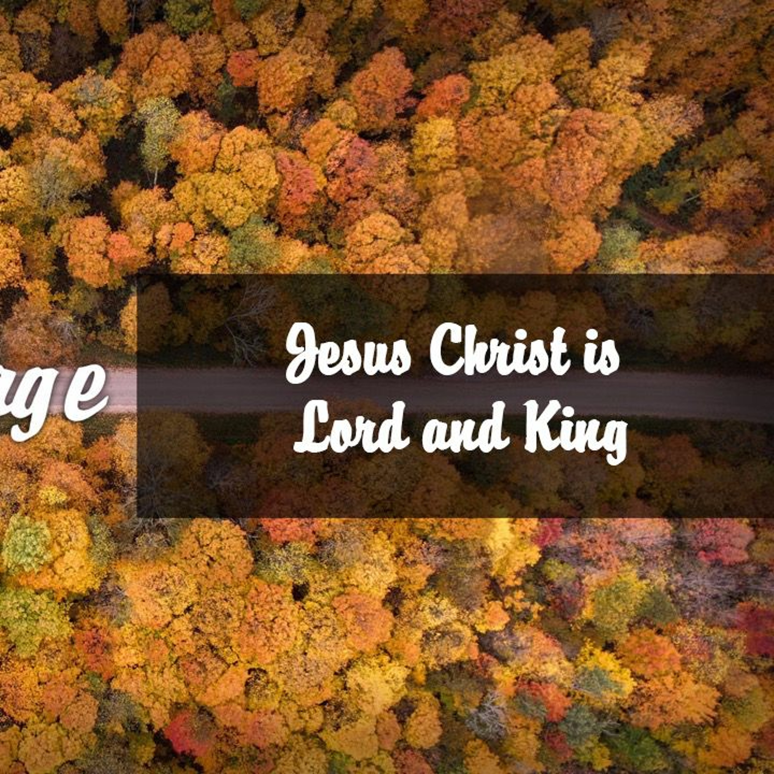 Jesus Christ is Lord and King! (Christ the King Sunday!) episode artwork