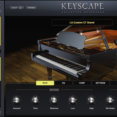 KEYSCAPE - SOMEONE LIKE YOU (by ADELE)LA CUSTOM C7 GRAND