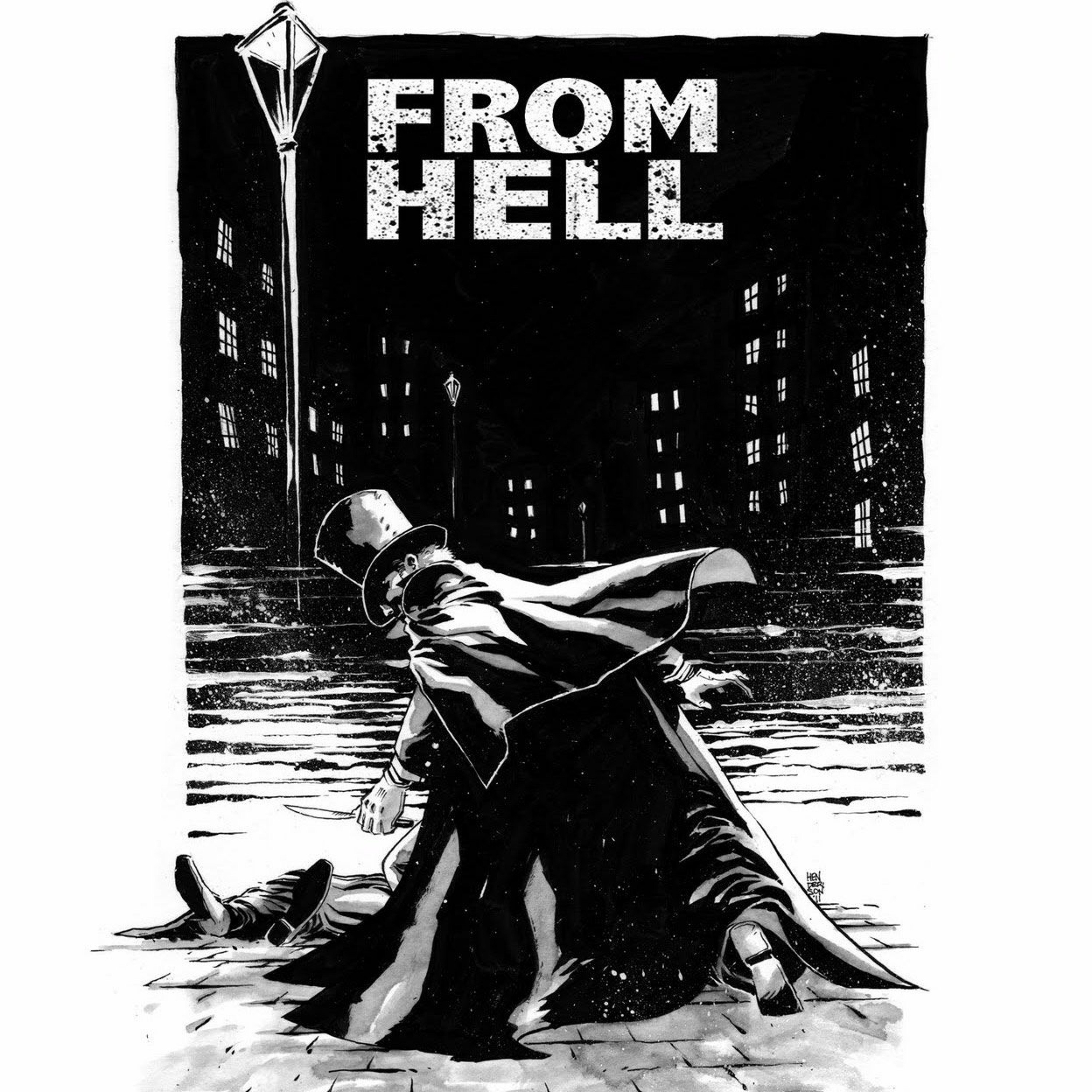 Let's Watch From Hell - Alan Moore Month episode artwork