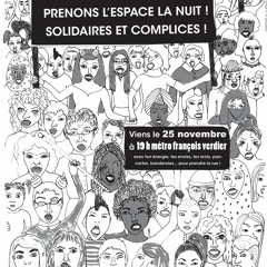 Marche de Nuit Non Mixte à Toulouse le 25 Novembre. Appel.