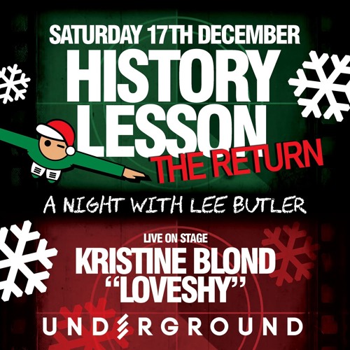 Stream Lee Butler History Lesson Part 2 Sat 17th Dec Promo Mix 1 by DJLEEBUTLER Listen
